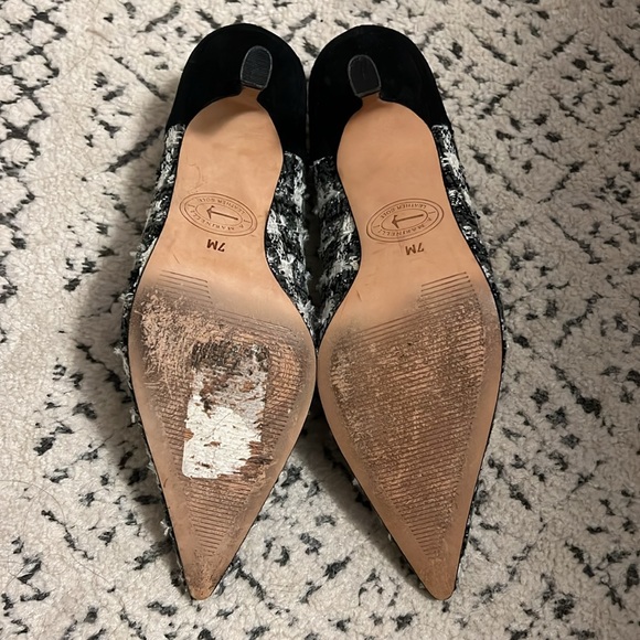 A Marinelli textured kitten heels - Picture 6 of 6